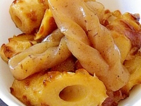 焼き竹輪とこんにゃくの甘辛煮 レシピ 作り方 By Laguna Maravilla 楽天レシピ